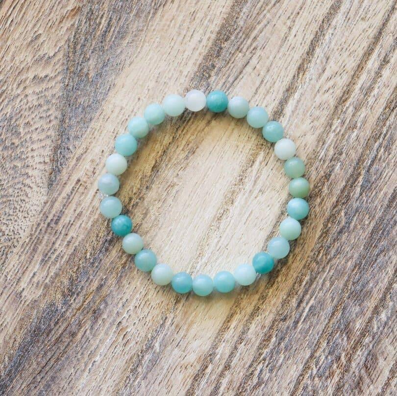 Amazonite bracelet ✦ Affective relationships, tenderness and happiness-3