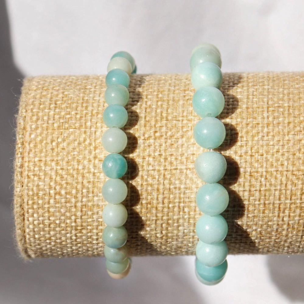 Amazonite bracelet ✦ Affective relationships, tenderness and happiness-4