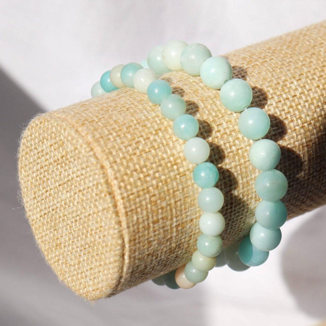 Amazonite bracelet ✦ Affective relationships, tenderness and happiness-5