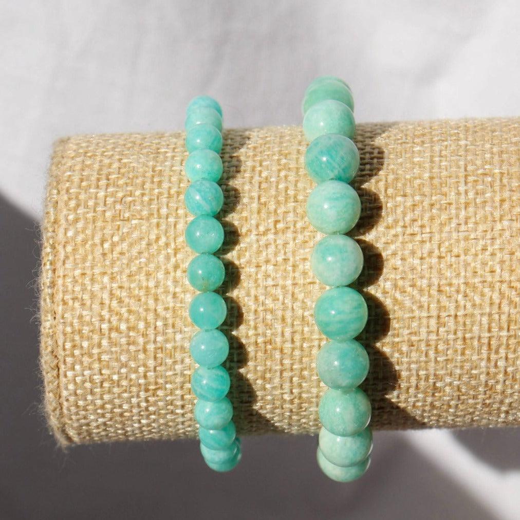 Amazonite bracelet ✦ Affective relationships, tenderness and happiness-1
