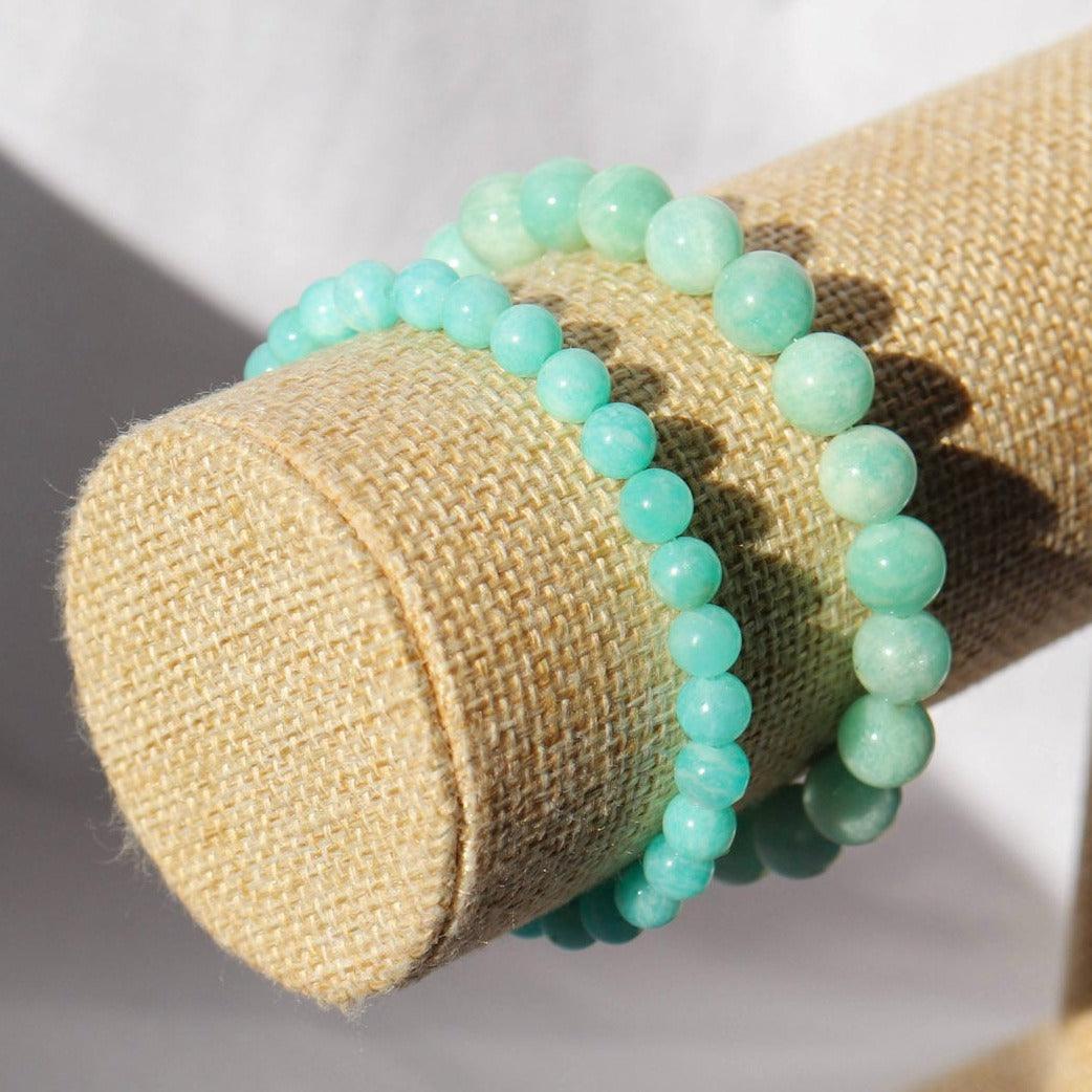 Amazonite bracelet ✦ Affective relationships, tenderness and happiness-0